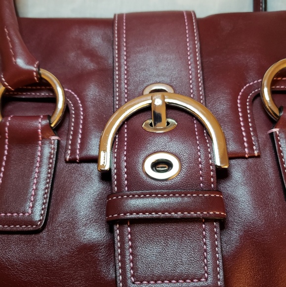 Coach leather satchel - Picture 5 of 5